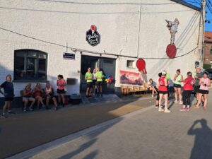 Une glace pour les bénévoles du TD8C